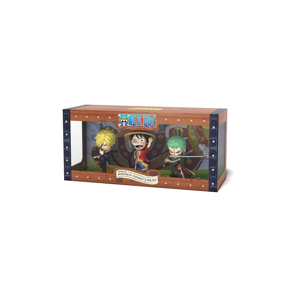ONE PIECE - Luffy Zoro Sanji - Triple Pack Figurine