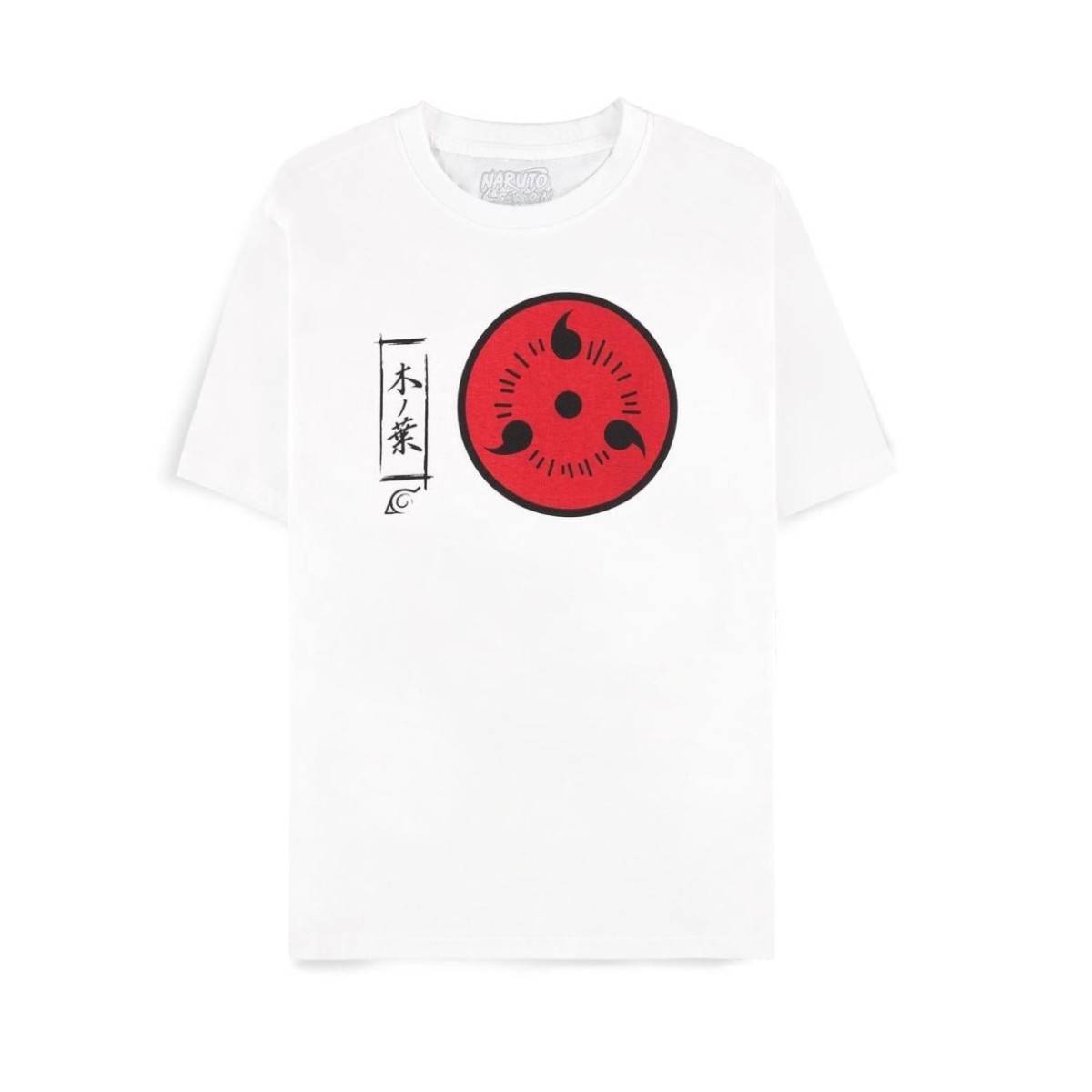 NARUTO Shippuden - Sasuke Symbol - T-shirt Femme (XL)