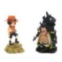ONE PIECE - Ace VS Marshall D. Teach - Figurine WCF Log Stories 8cm