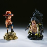 ONE PIECE - Ace VS Marshall D. Teach - Figurine WCF Log Stories 8cm