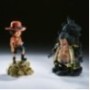 ONE PIECE - Ace VS Marshall D. Teach - Figurine WCF Log Stories 8cm