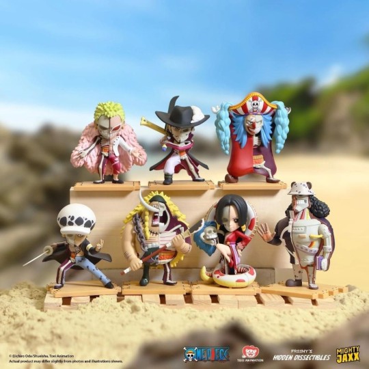 ONE PIECE - Warlord - Freeny's Hidden Dissectibles (Display 6 Fig.)