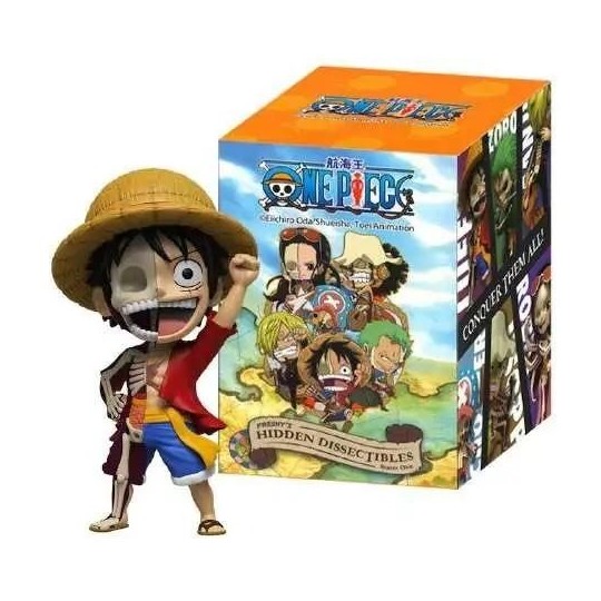 ONE PIECE - Series 1 - Freeny's Hidden Dissectibles (Display 12 Fig.)