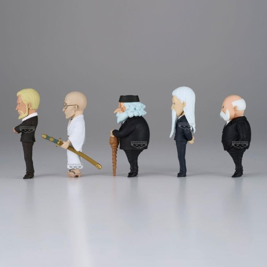 ONE PIECE - WCF Five Elders - Assortiments 12 Figurine 7cm