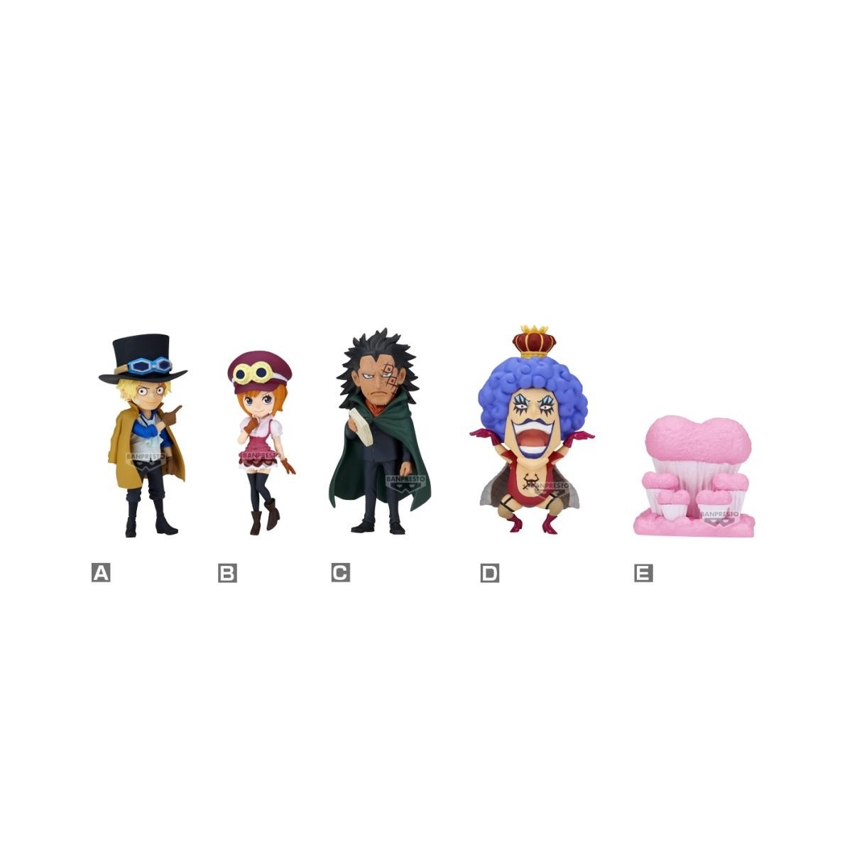 ONE PIECE - WCF Kamabakka Kingdom - Assortiments 12 Figurine 7cm