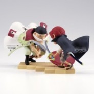 ONE PIECE - Edward Newgate VS Shanks - Figurine WCF Log Stories 13cm