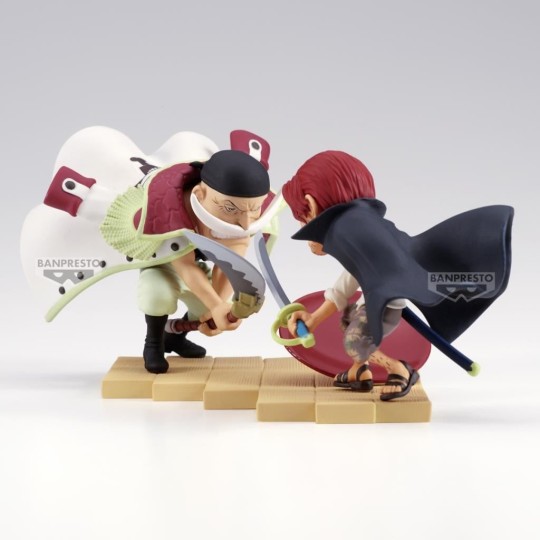 ONE PIECE - Edward Newgate VS Shanks - Figurine WCF Log Stories 13cm