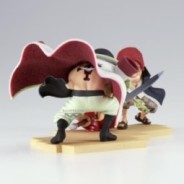 ONE PIECE - Edward Newgate VS Shanks - Figurine WCF Log Stories 13cm