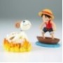 ONE PIECE - Luffy & Going Merry - WCF Log Stories Figurine 8cm