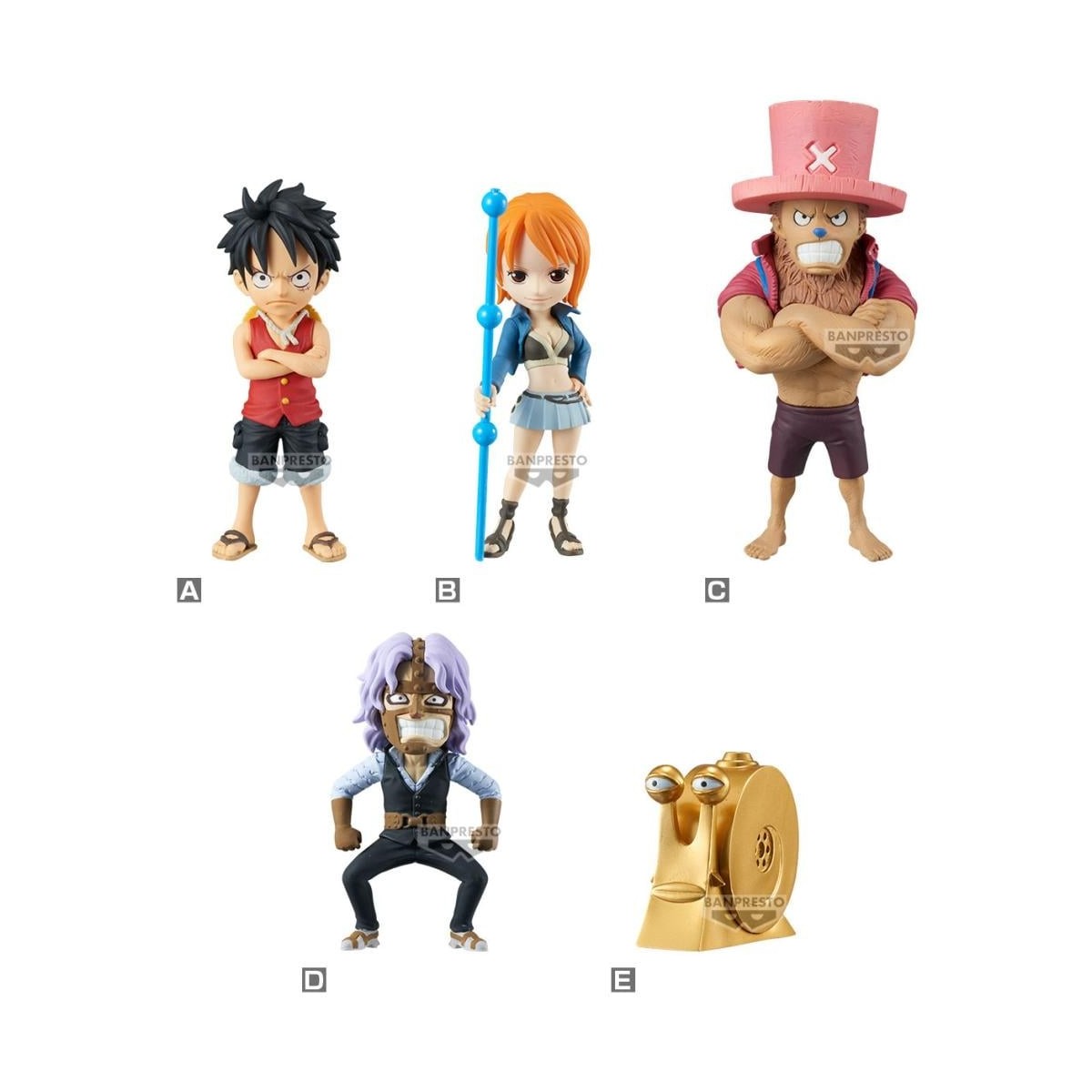 ONE PIECE - WCF Enies Lobby - Assortiments 12 Figurine 7cm