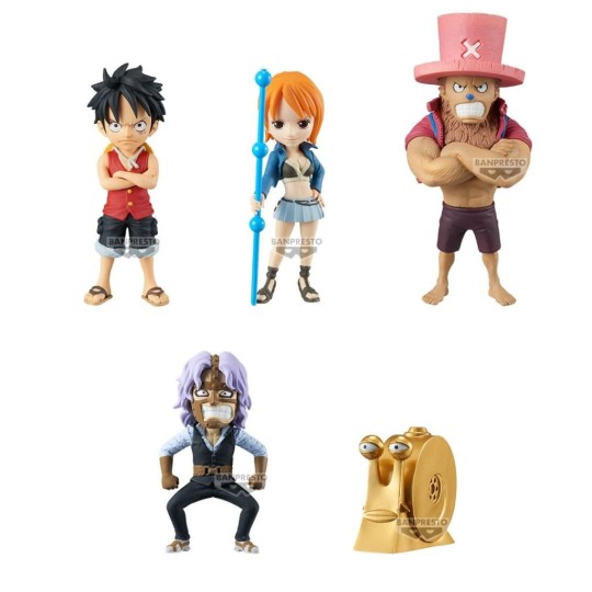 ONE PIECE - WCF Enies Lobby - Assortiments 12 Figurine 7cm