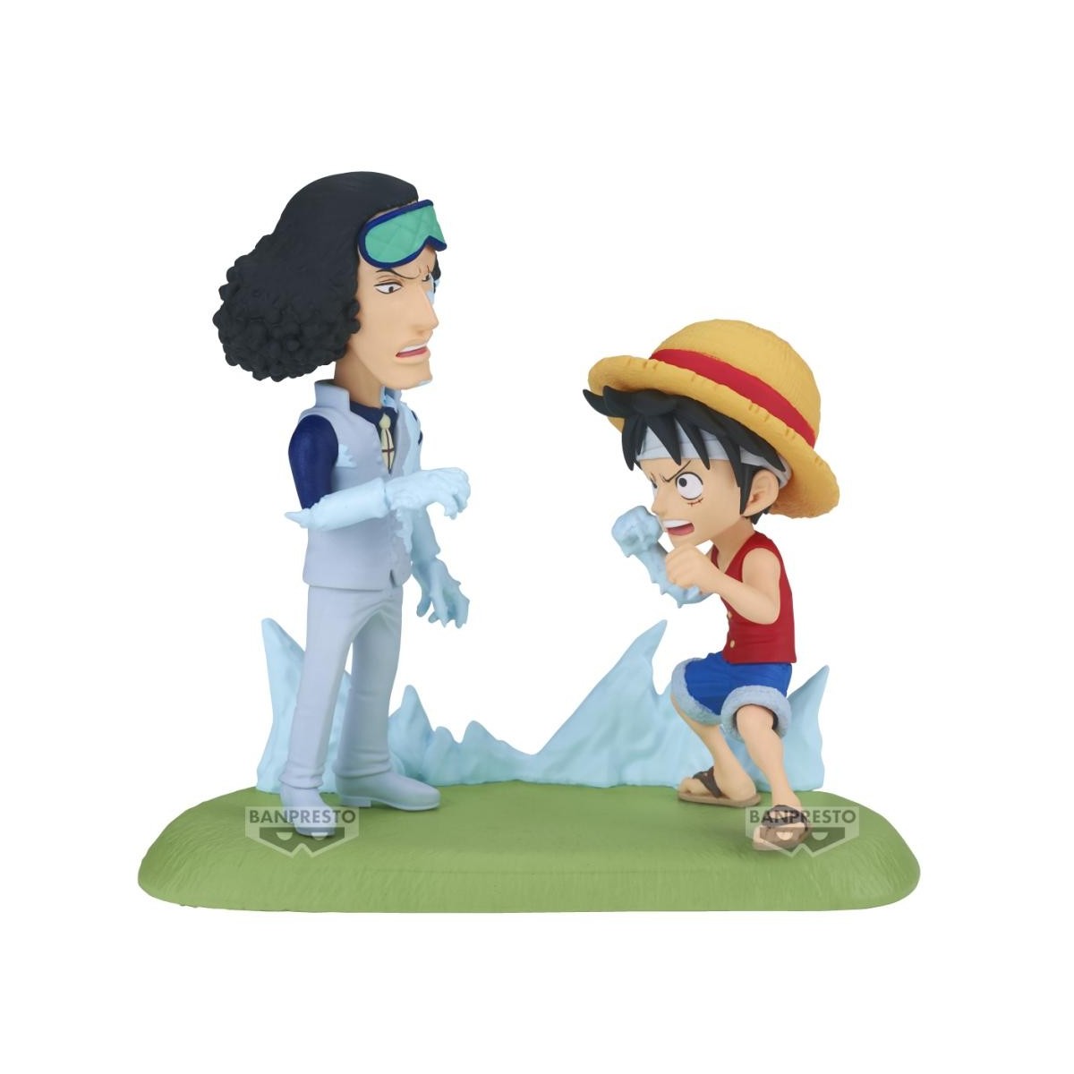 ONE PIECE - Luffy Vs Kuzan - WCF Log Stories Figure 9cm