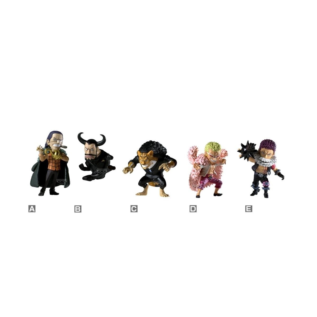 ONE PIECE - WCF Rival - Assortiments 12 Figurine 7cm
