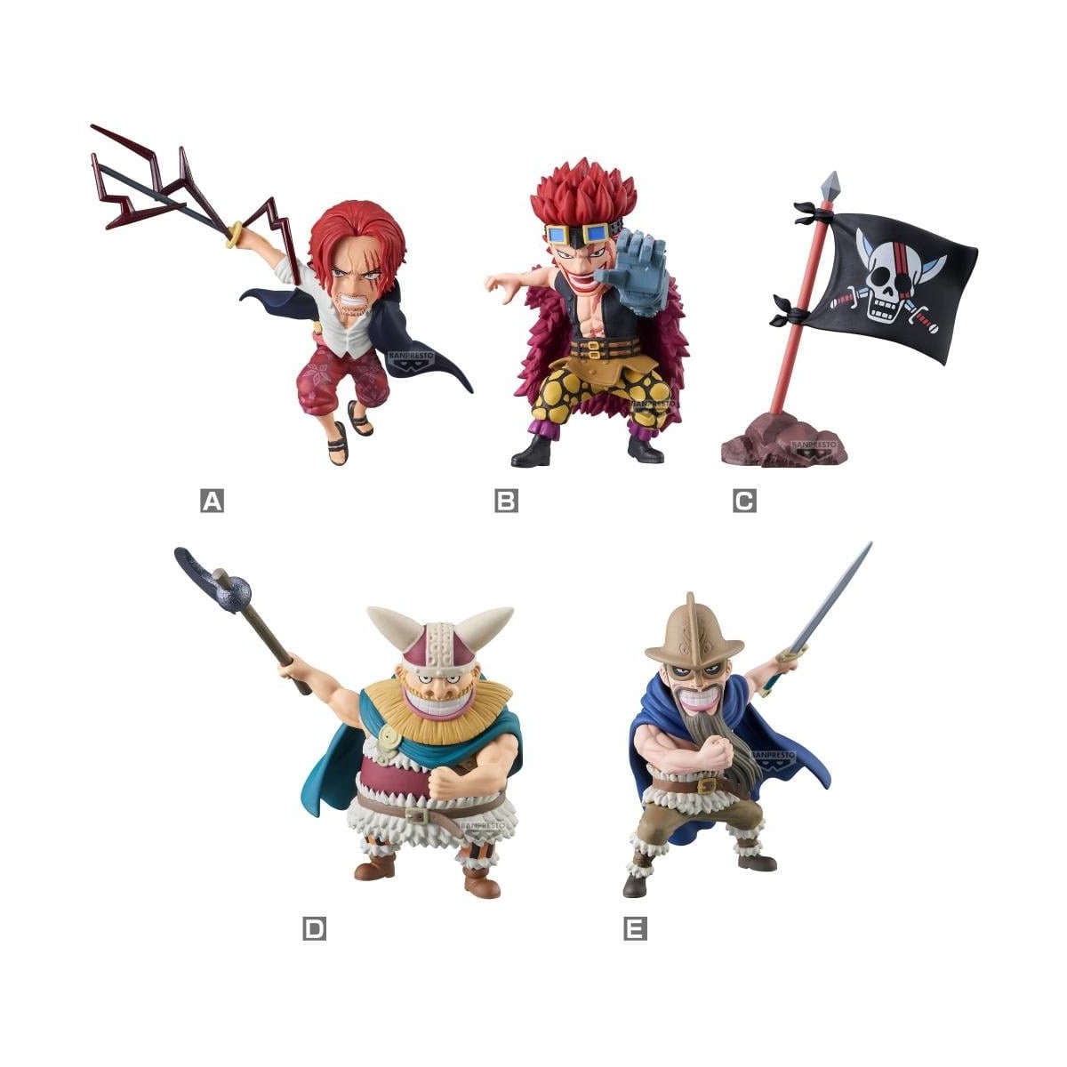 ONE PIECE - WCF Elbaf - Assortiments 12 Figurine 7cm