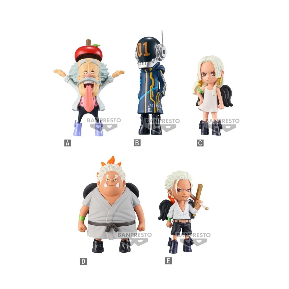 ONE PIECE - WCF Egg Head 4 - Assortiments 12 Figurine 7cm