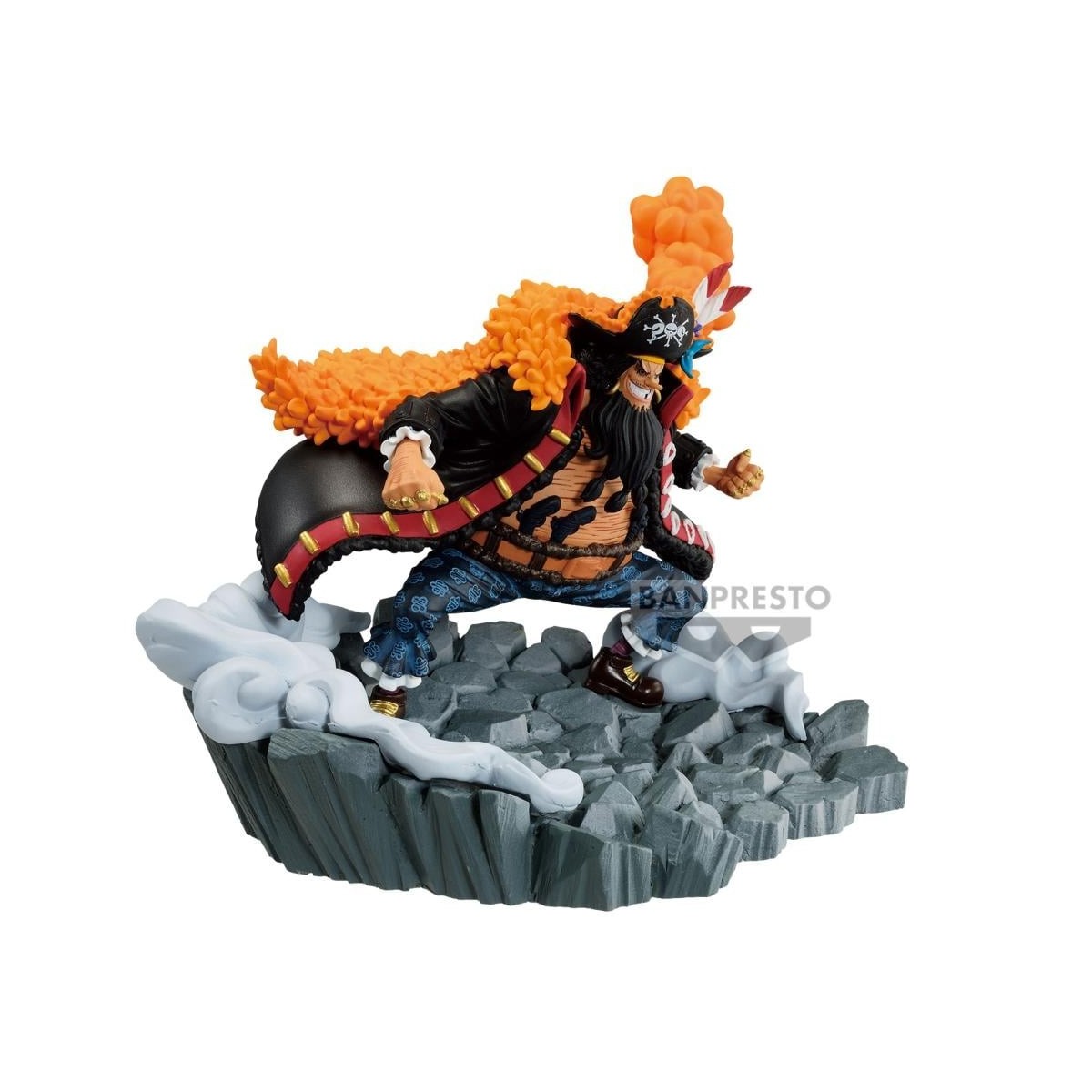 ONE PIECE - Marshal D Teach - Figurine Senkozekkei 2/2 8cm