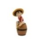 ONE PIECE - Luffy sur Tonneau - Figurine Lumineuse - 27 cm