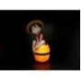 ONE PIECE - Luffy sur Tonneau - Figurine Lumineuse - 27 cm