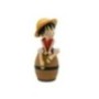 ONE PIECE - Luffy sur Tonneau - Figurine Lumineuse - 27 cm