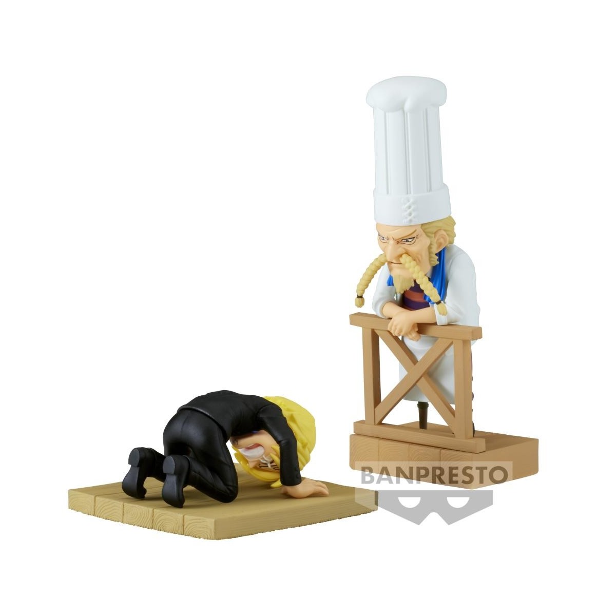 ONE PIECE - Sanji & Zeff - Figurine WCF Log Stories 8cm