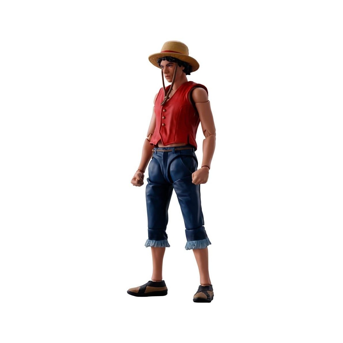 ONE PIECE NETFLIX - Monkey D.Luffy - Figurine S.H. Figuarts 14cm