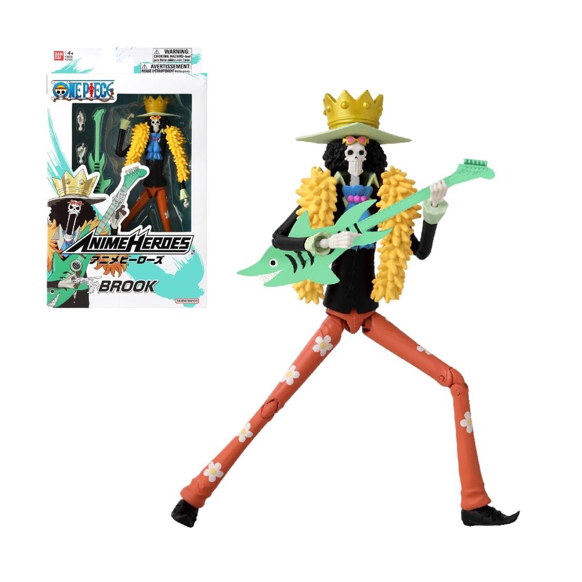 ONE PIECE - Brook  - Figurine Anime Heroes 17cm