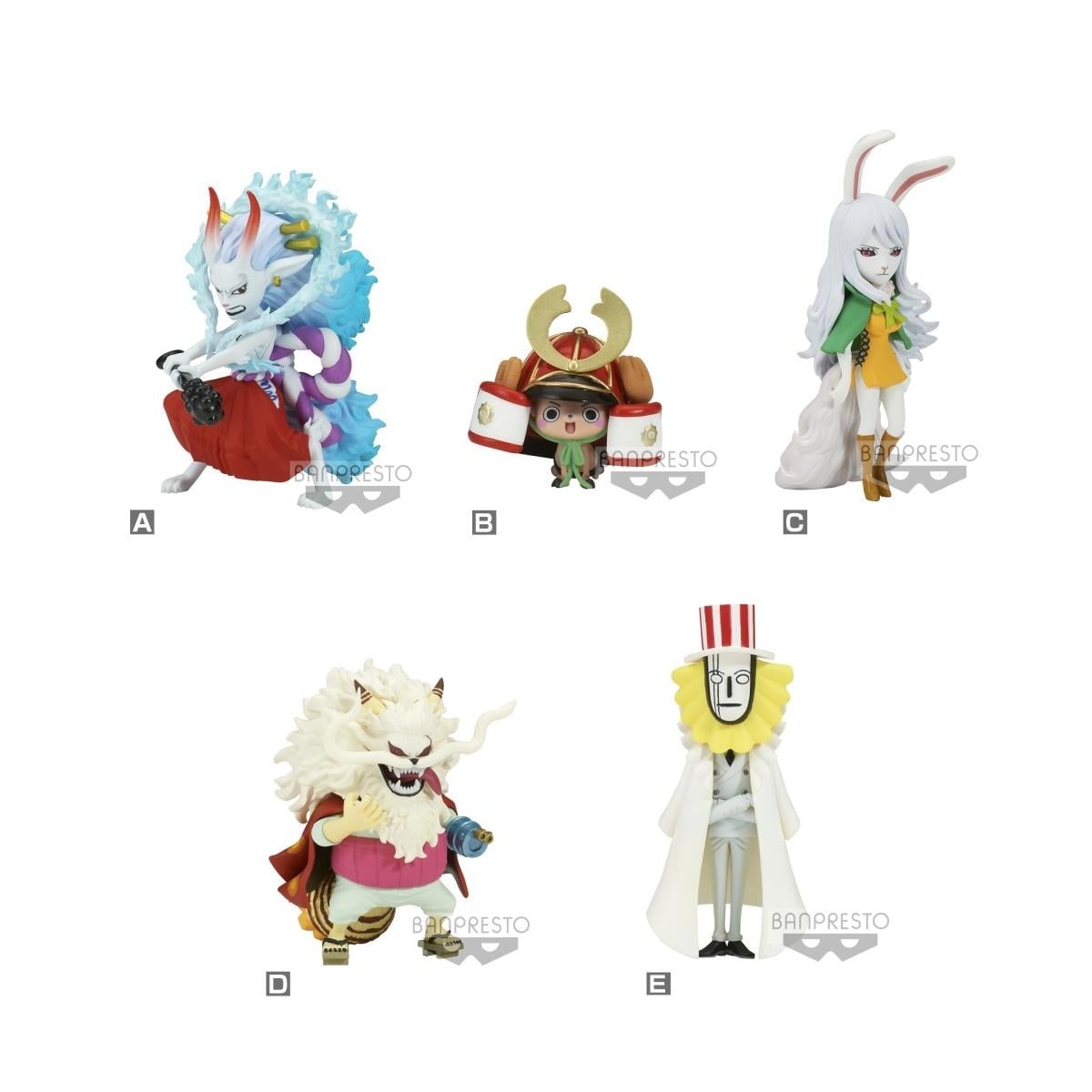 ONE PIECE - WCF Wanokuni Onigashima 7 - Assortiments 12 Figurines 8cm