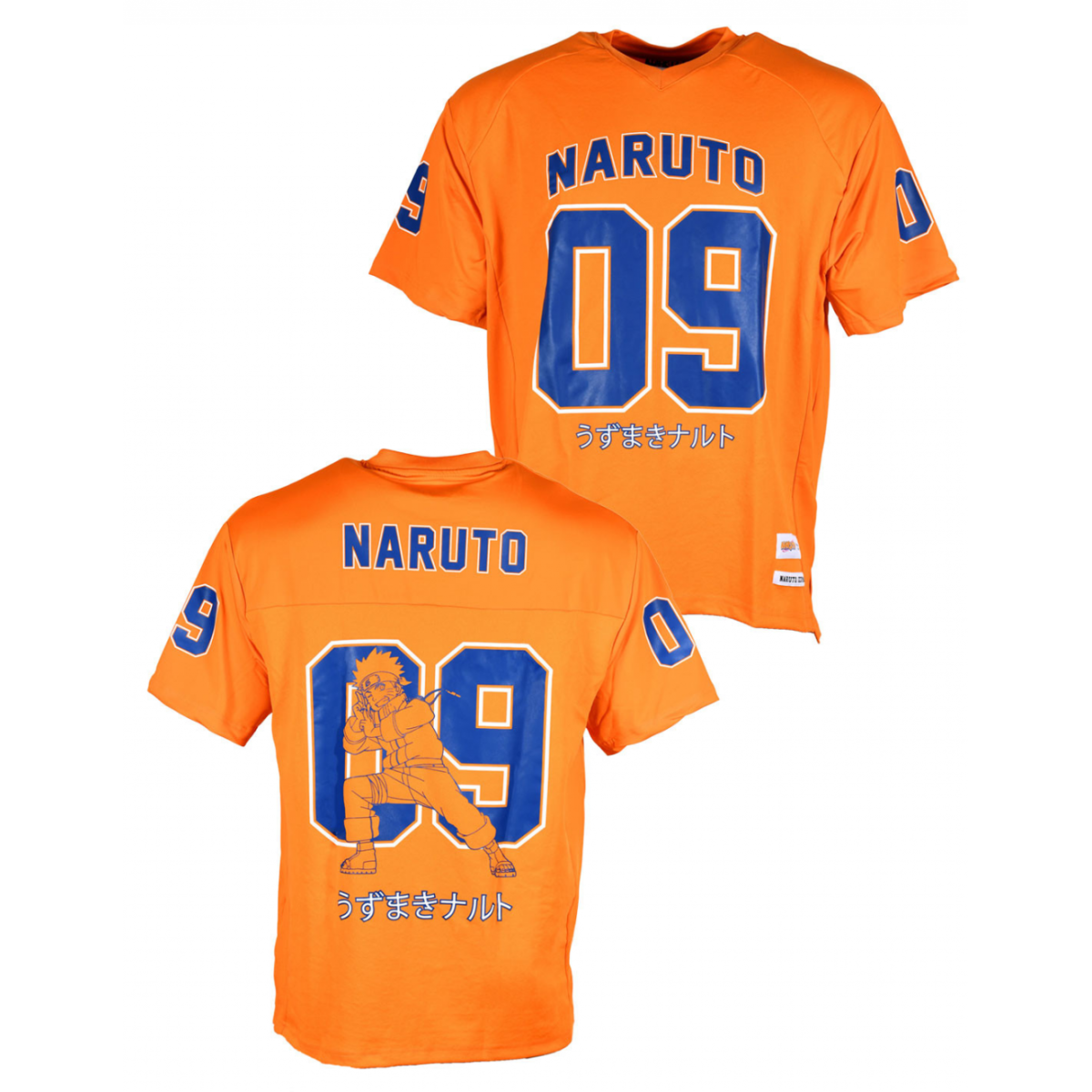 NARUTO - Naruto Uzumaki - T-Shirt Sports US Replica unisex (L)