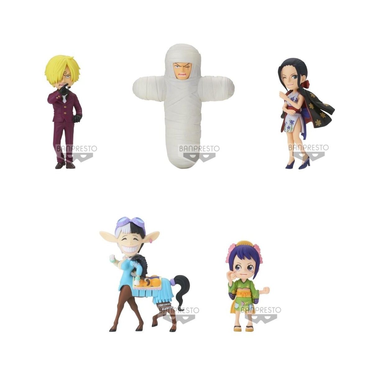 ONE PIECE - WCF Wanokuni Onigashima 5 - Assortiments 12 Figurines 7cm