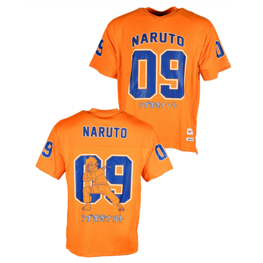 NARUTO - Naruto Uzumaki - T-Shirt Sports US Replica unisex (S)