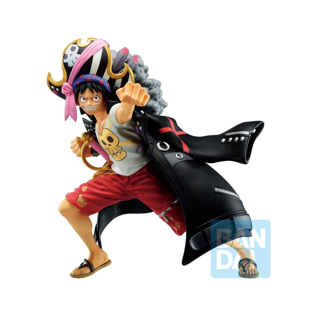 ONE PIECE FILM RED - Monkey D. Luffy - Figurine Ichibansho 13cm