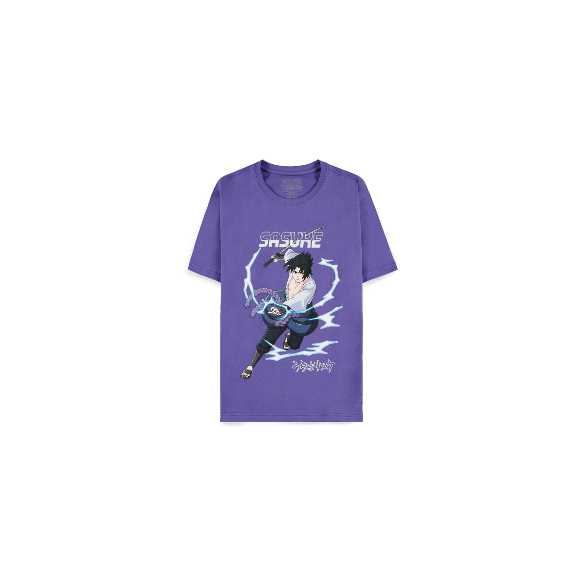 NARUTO - Sasuke Purple - T-Shirt Homme (M)