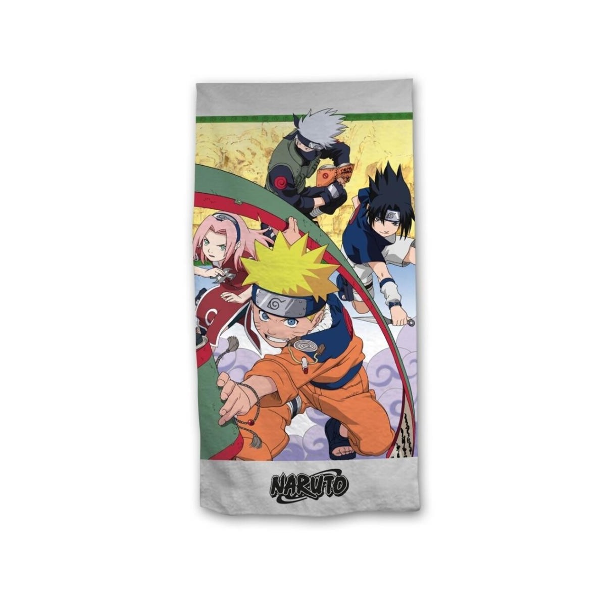 NARUTO - Naruto, Sasuke, Sakura & Kakashi -Serviette de Plage 90x170cm