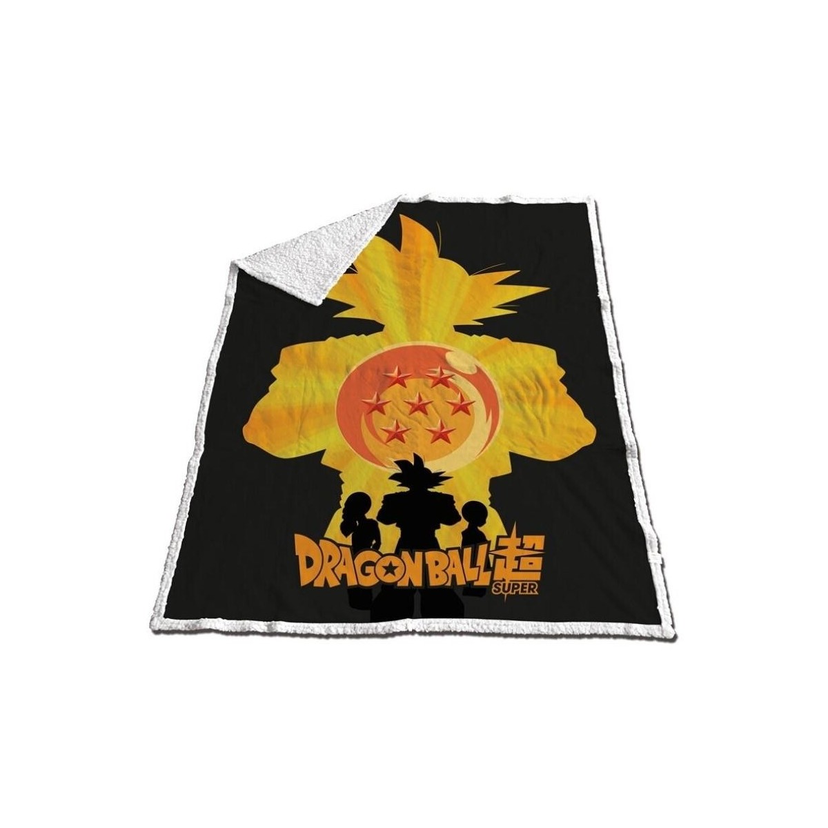 DRAGON BALL SUPER - Couverture Sherpa 130x170cm - Dragon Ball