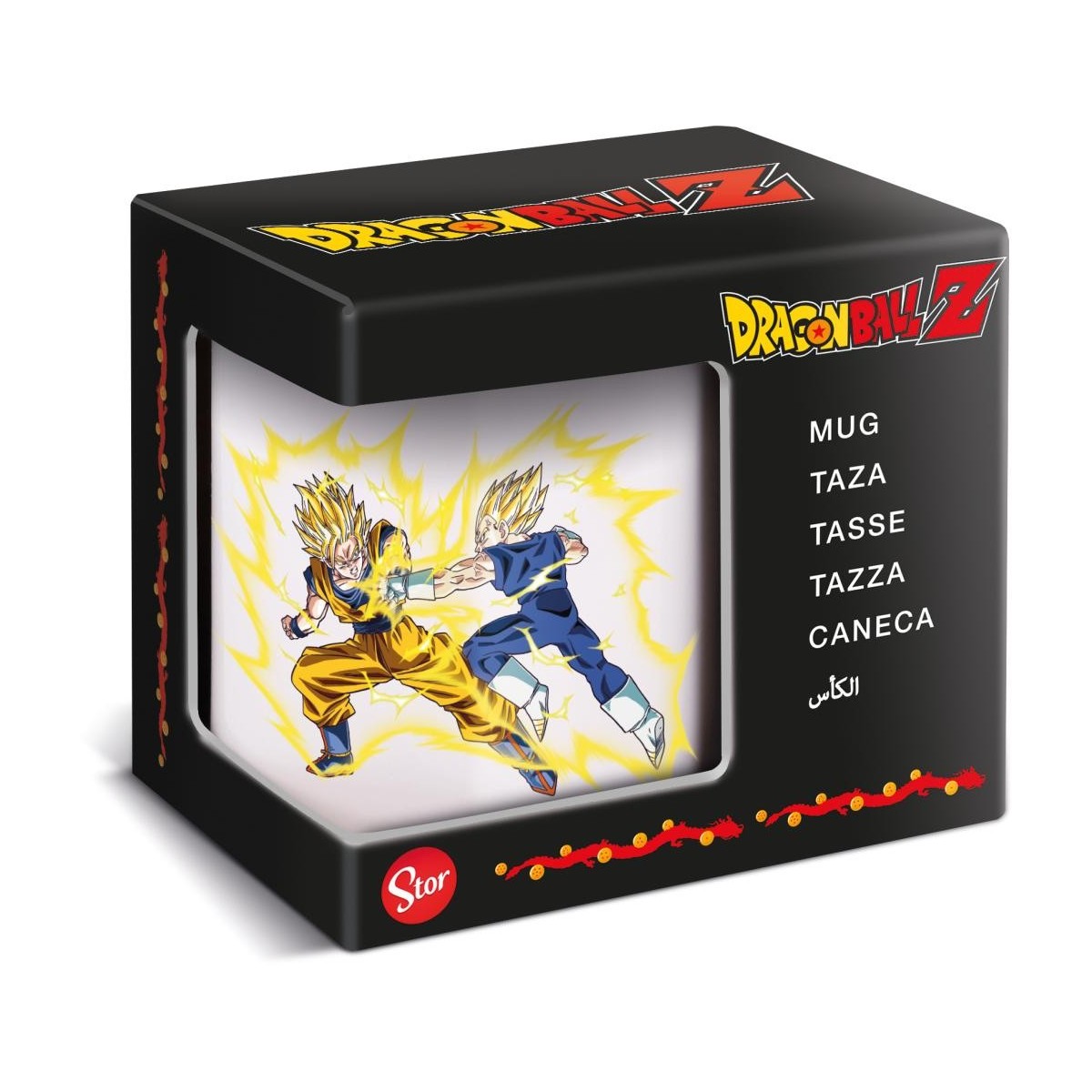 DRAGON BALL Z - Goku Vs Vegeta - Mug céramique 325ml