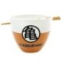 DRAGON BALL Z - Bol à Ramen avec Baguette 470ml - Roshi