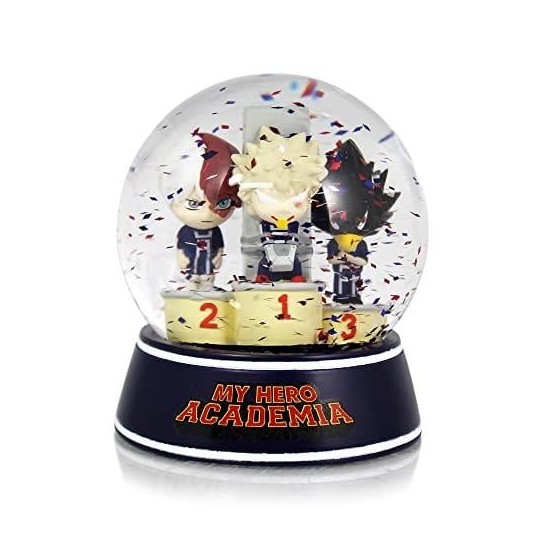 MY HERO ACADEMIA - Bakugo, Todoroki & Fumikage - Boule à Neige