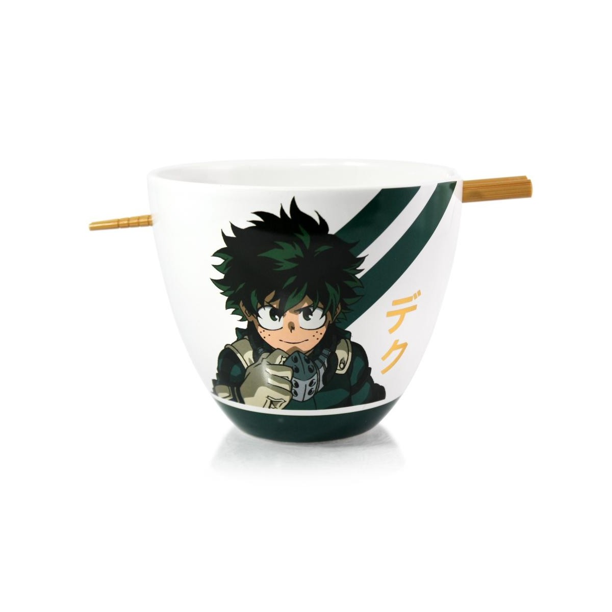 MY HERO ACADEMIA - Bol à Ramen avec Baguette 470ml - Izuku Midoriya