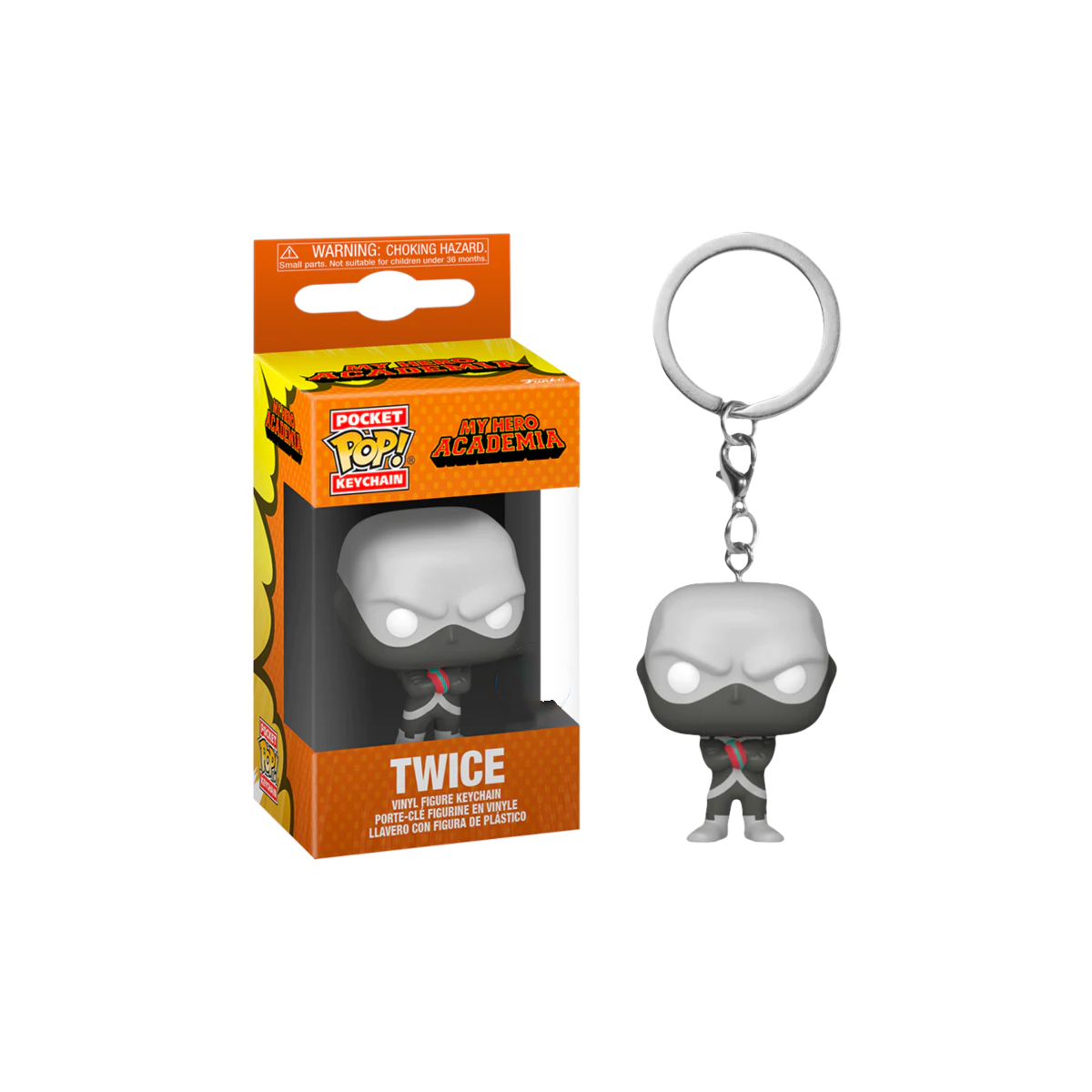 MY HERO ACADEMIA - Pocket Pop Keychains - Twice (Hideout)