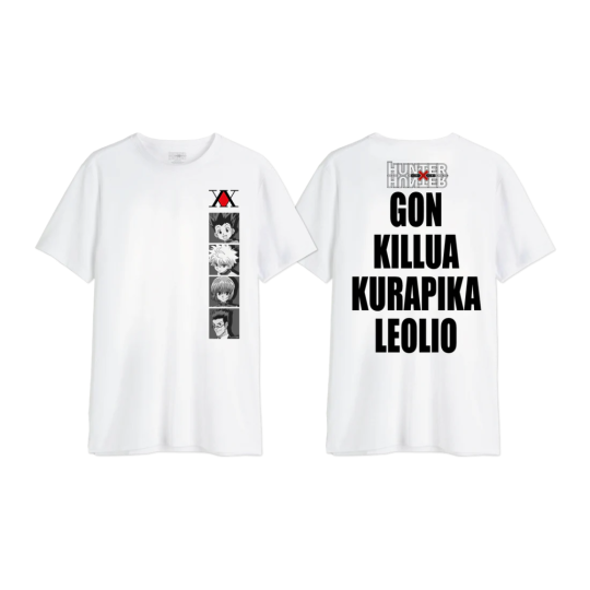HUNTER X HUNTER - Gon Killua Kurapika ...- T-Shirt Oversize Homme (L)