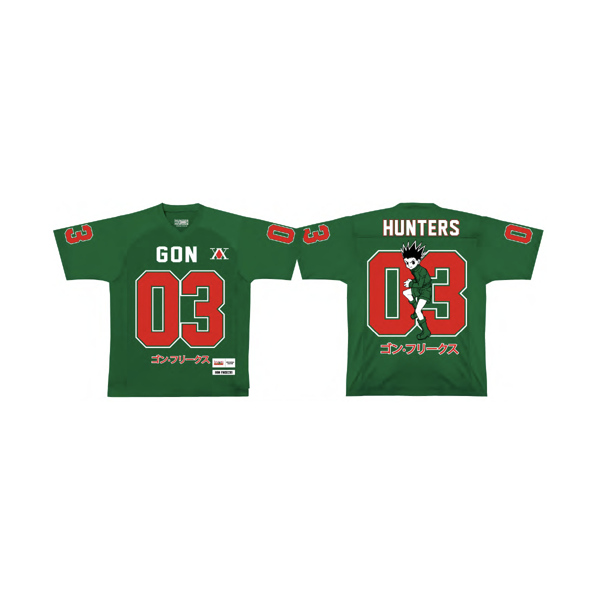 HUNTER X HUNTER - Gon - T-Shirt Sports US Replica unisex (XXL)