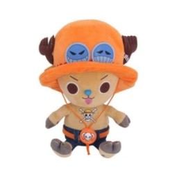 ONE PIECE - Peluche Chopper x Ace - 20cm