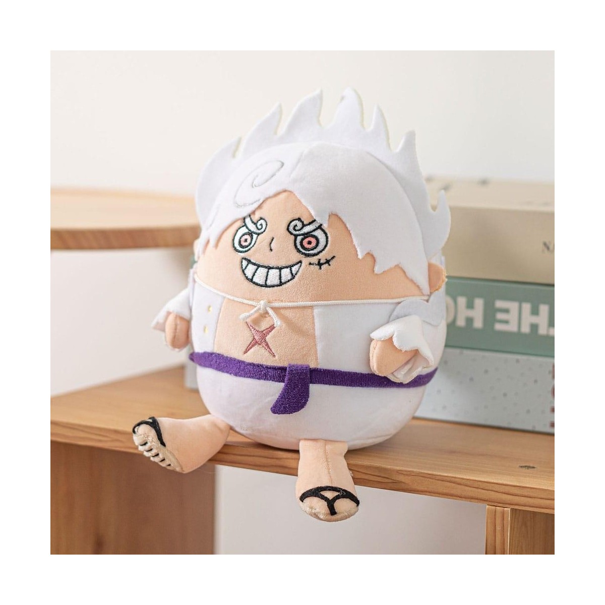 ONE PIECE - Peluche Monkey D.Luffy Gear 5 - SD Version - 20cm